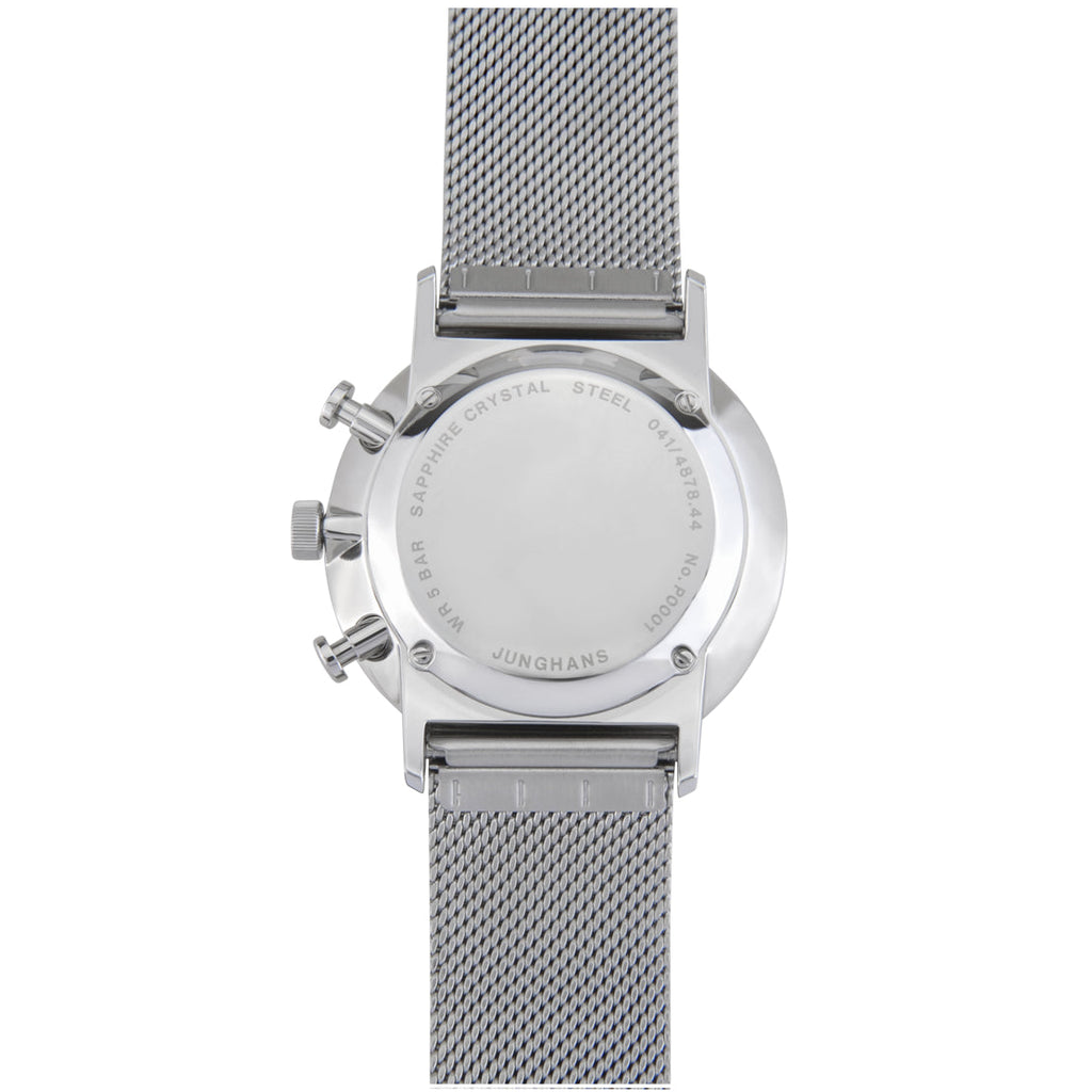 Junghans Form C Chronoscope Men's Black/Silver Watch