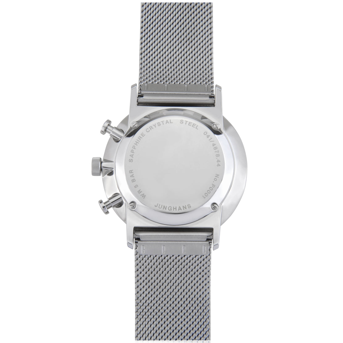 Junghans Form C Chronoscope Men's Black/Silver Watch
