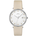 Junghans FORM Damen Ladies White/Beige Watch