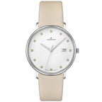 Junghans FORM Damen Ladies White/Beige Watch