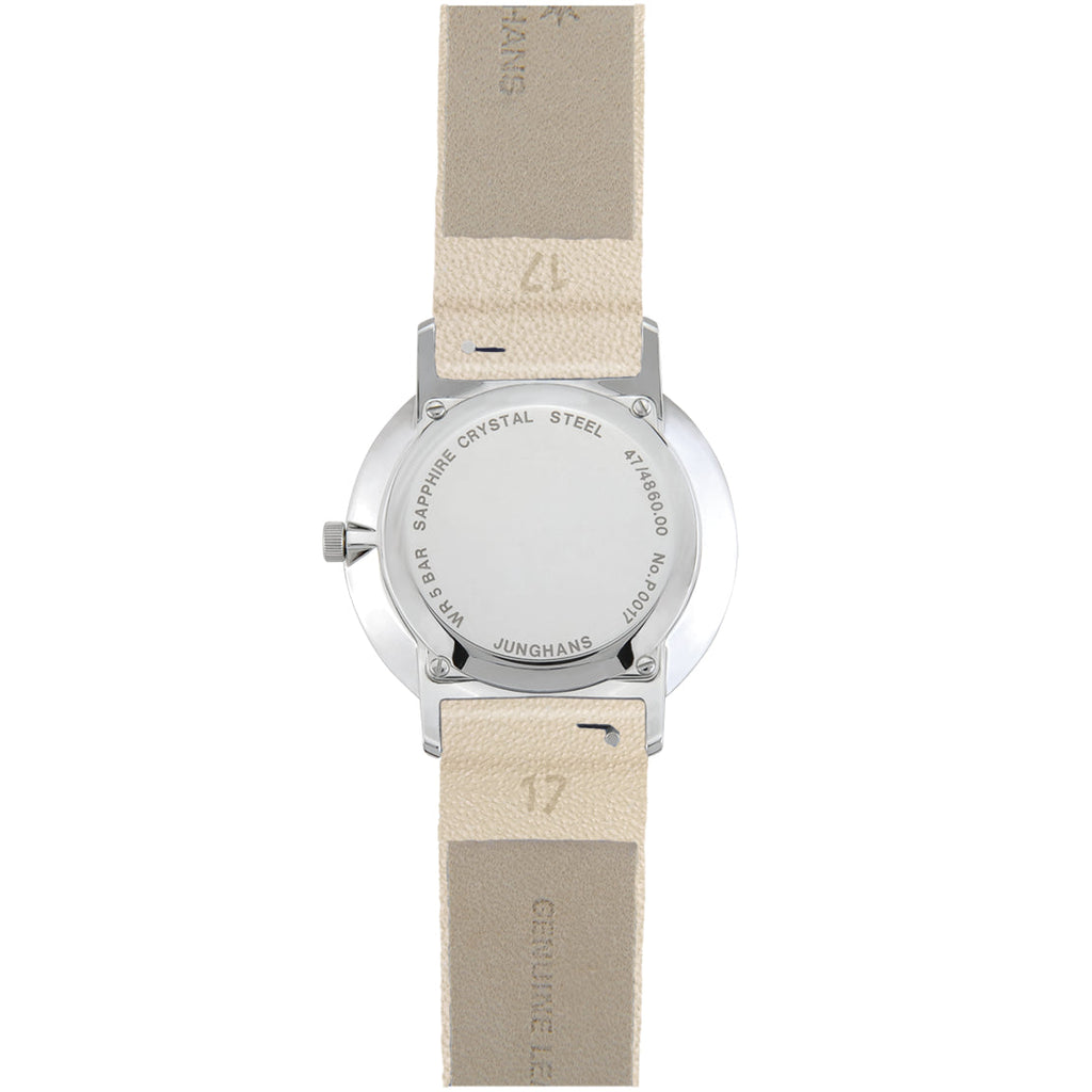 Junghans FORM Damen Ladies White/Beige Watch