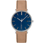 Junghans FORM Damen Men's Blue/Brown Watch