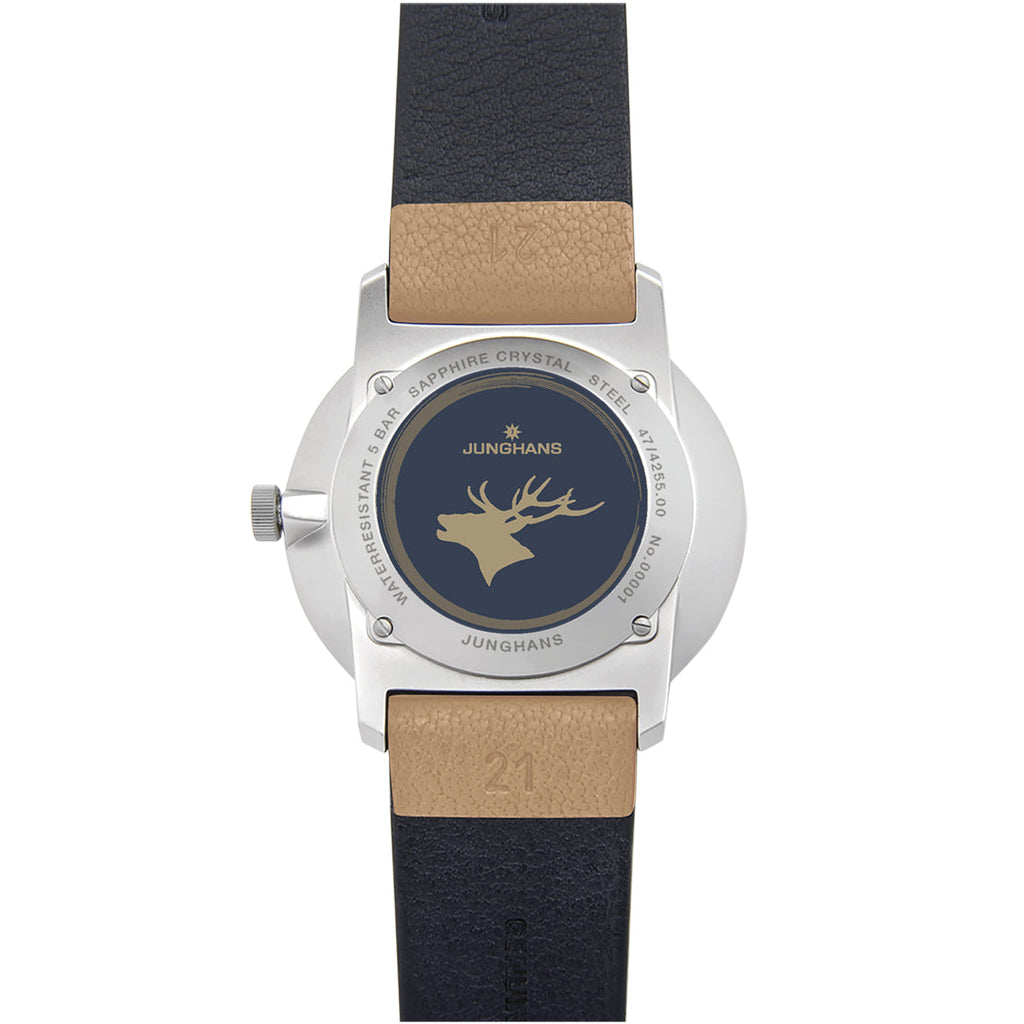Junghans FORM Damen Men's Blue/Brown Watch