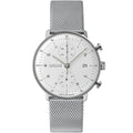 Junghans Max Bill Chronoscope Men's Silver Watch