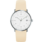 Junghans Max Bill Damen Ladies White/Beige Watch