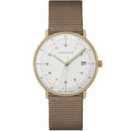 Junghans Max Bill Damen Ladies White/Gold Watch