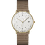 Junghans Max Bill Damen Ladies White/Gold Watch