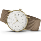 Junghans Max Bill Damen Ladies White/Gold Watch