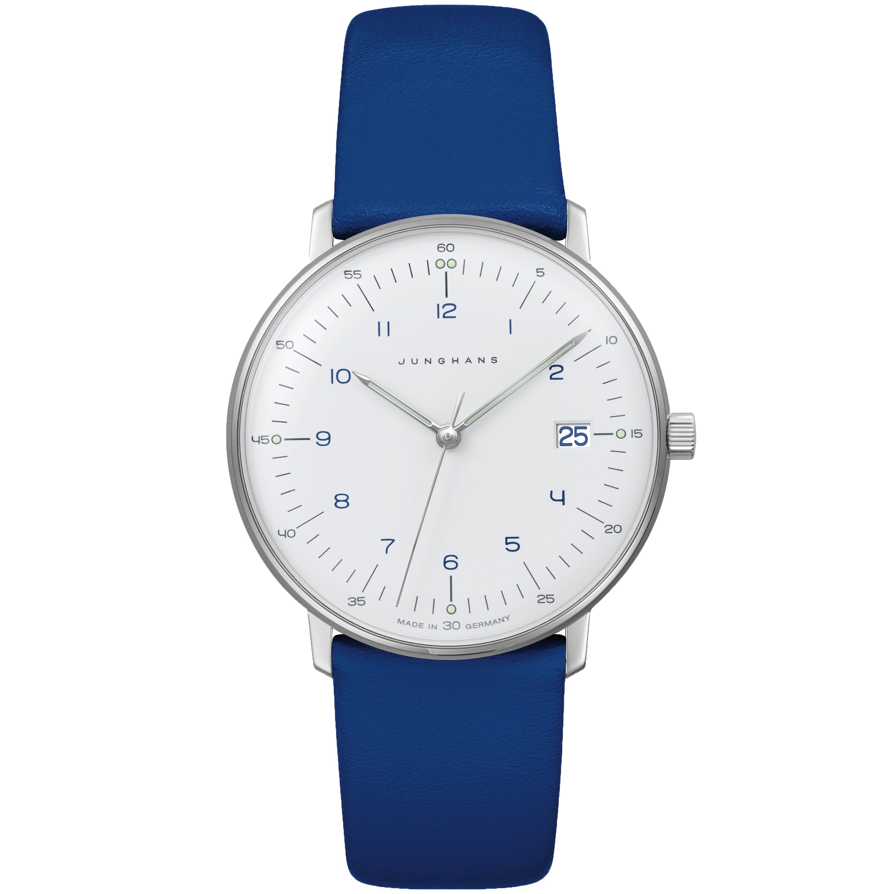 Junghans Max Bill Damen Men's White/Blue Watch