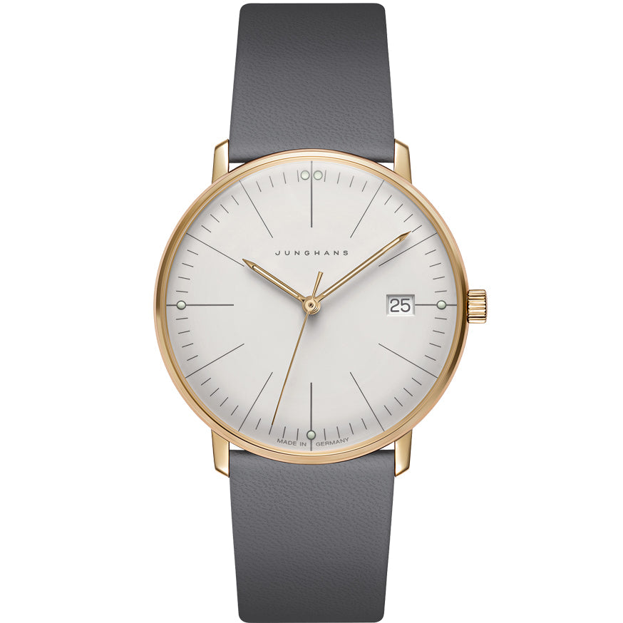 Junghans Max Bill Damen Ladies White Grey Watch