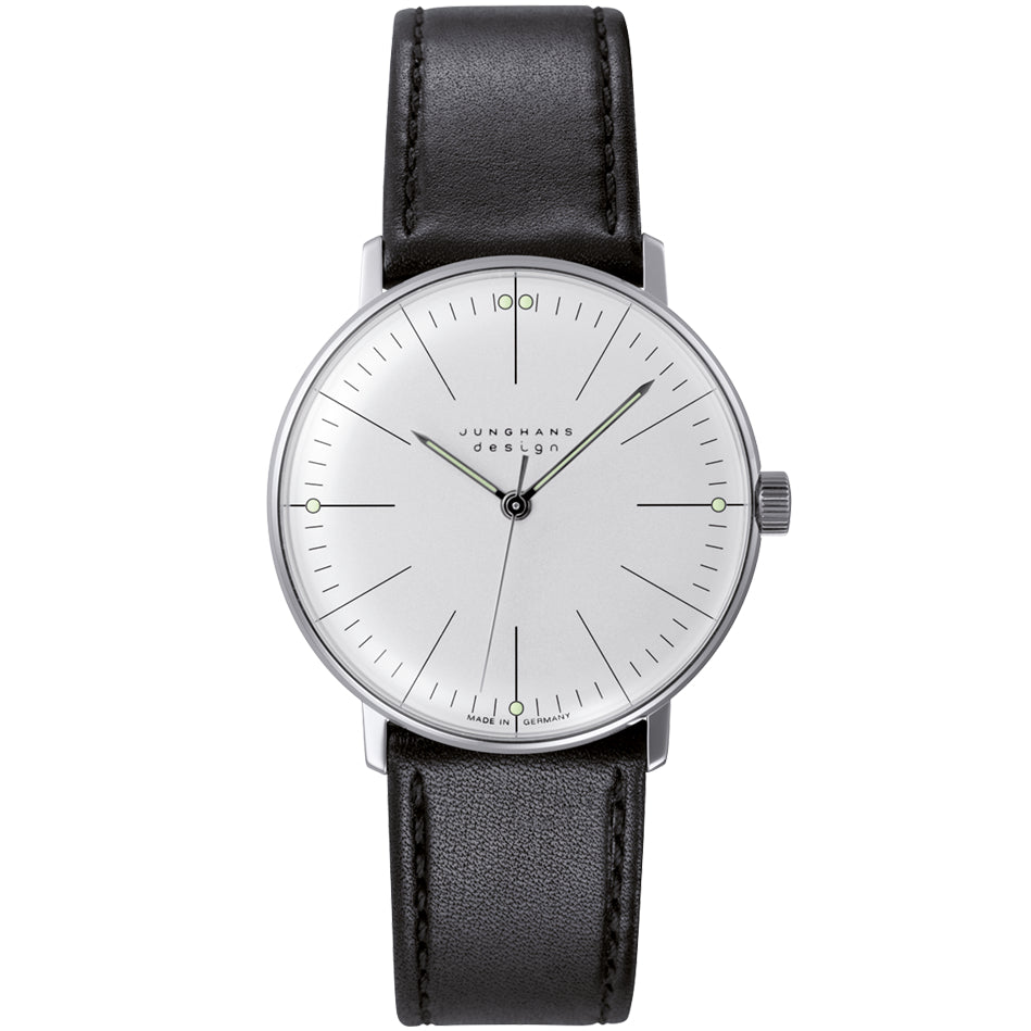 Junghans Max Bill Hand-winding Men's White/Black Watch