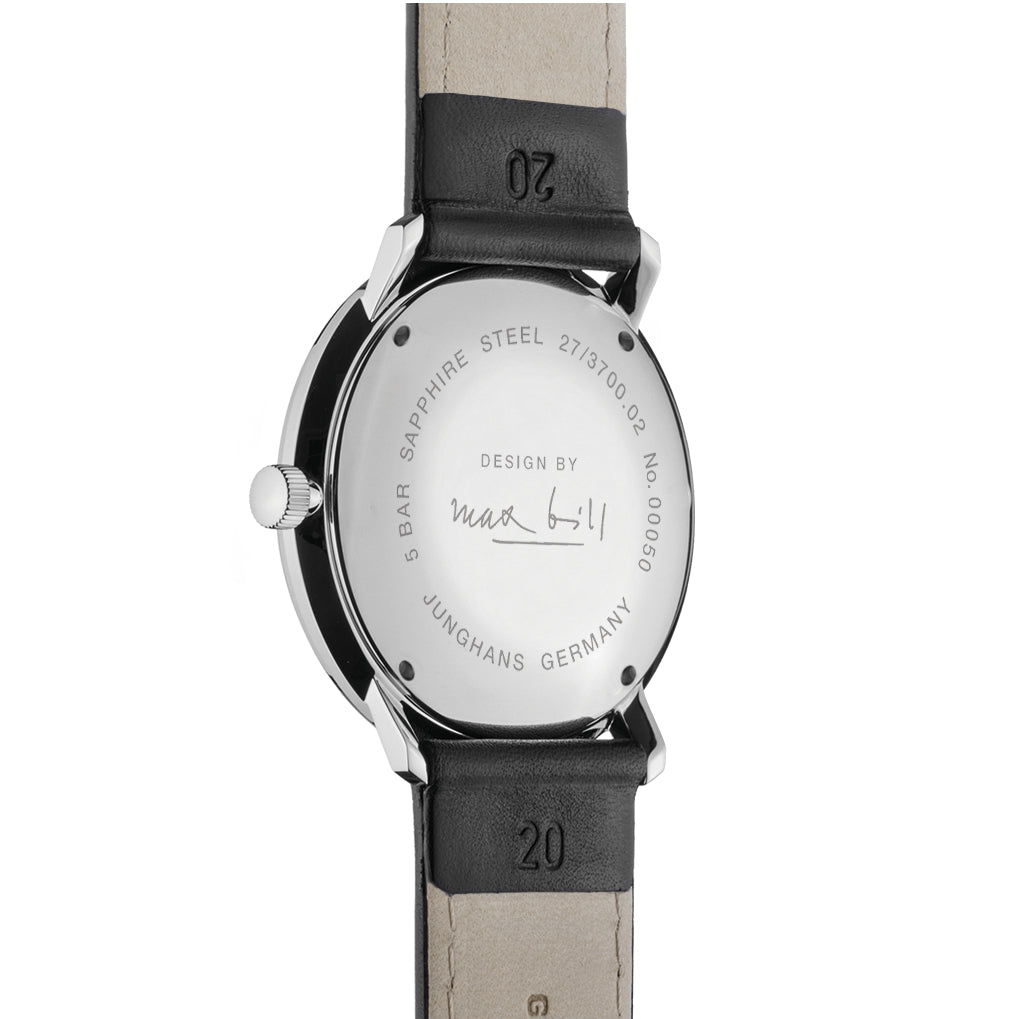 Junghans Max Bill Hand-winding Men's White/Black Watch