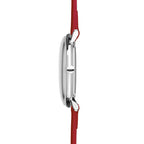 Junghans Max Bill Lady Ladies Silver/Red Watch