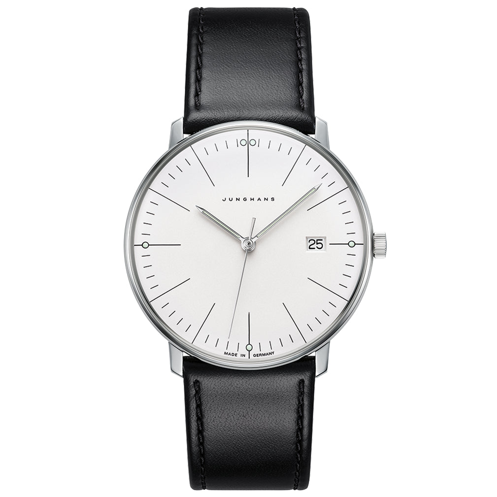 Junghans Max Bill Quartz Men's White/Black Watch