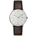 Junghans Max Bill Quartz Men's White/Brown Watch