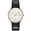 Junghans Max Bill Quartz Men's White/Gold Watch