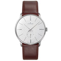 Junghans Meister Handaufzug Mechanical Men's White/Brown Watch