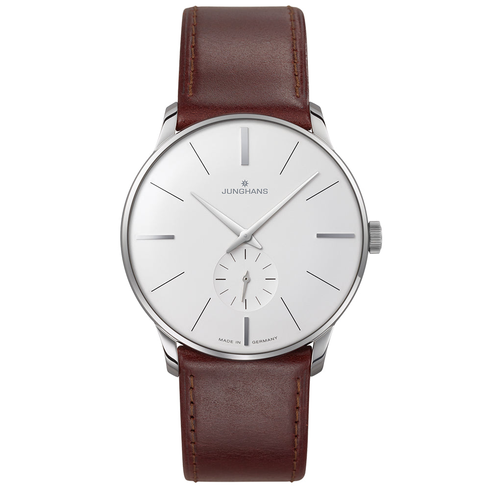 Junghans Meister Handaufzug Mechanical Men's White/Brown Watch