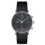 Junghans Men's Form C Chronoscope Men's Black Watch