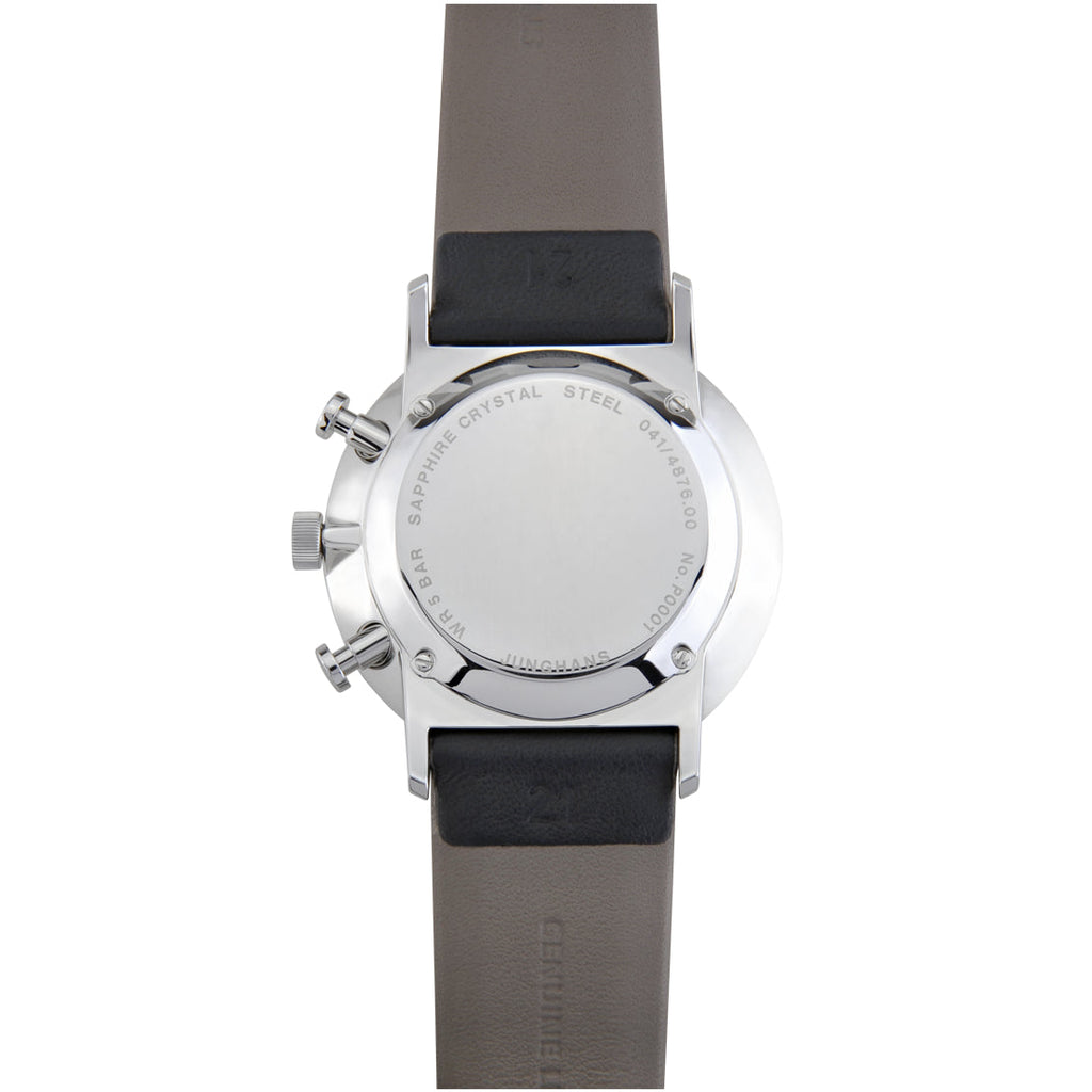 Junghans Men's Form C Chronoscope Men's Black Watch