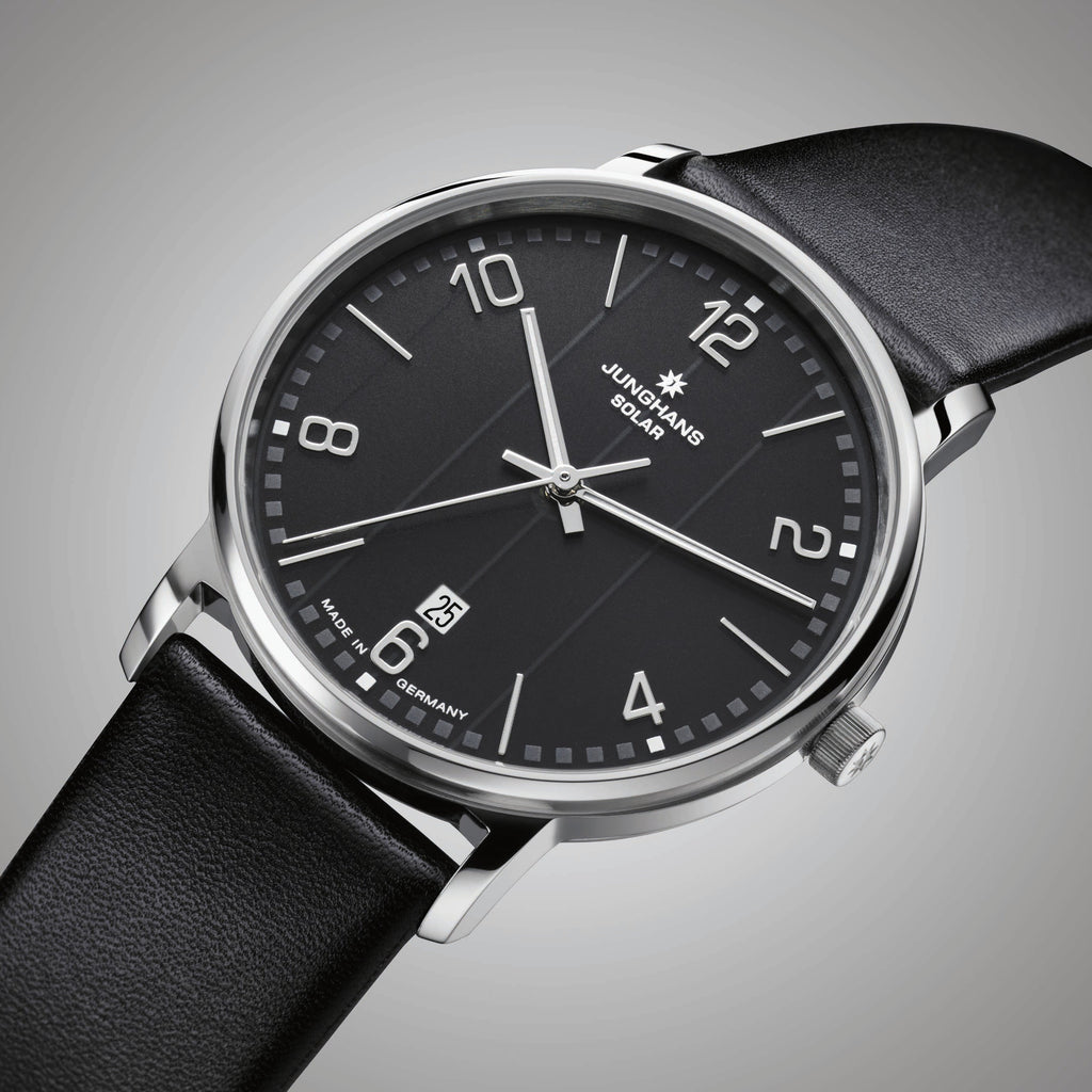 Junghans Milano Solar Men's Black Watch