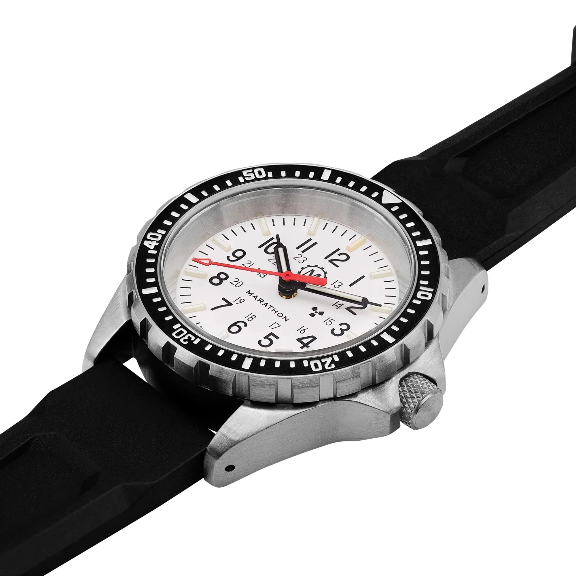 Marathon Arctic Edition Medium Diver's Quartz (MSAR Quartz) - 36mm White Dial No Government Markings Stainless Steel WW194027-WD
