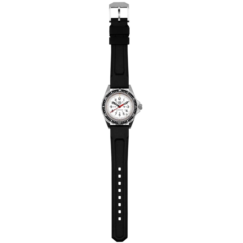 Marathon Arctic Edition Medium Diver's Quartz (MSAR Quartz) - 36mm White Dial No Government Markings Stainless Steel WW194027-WD