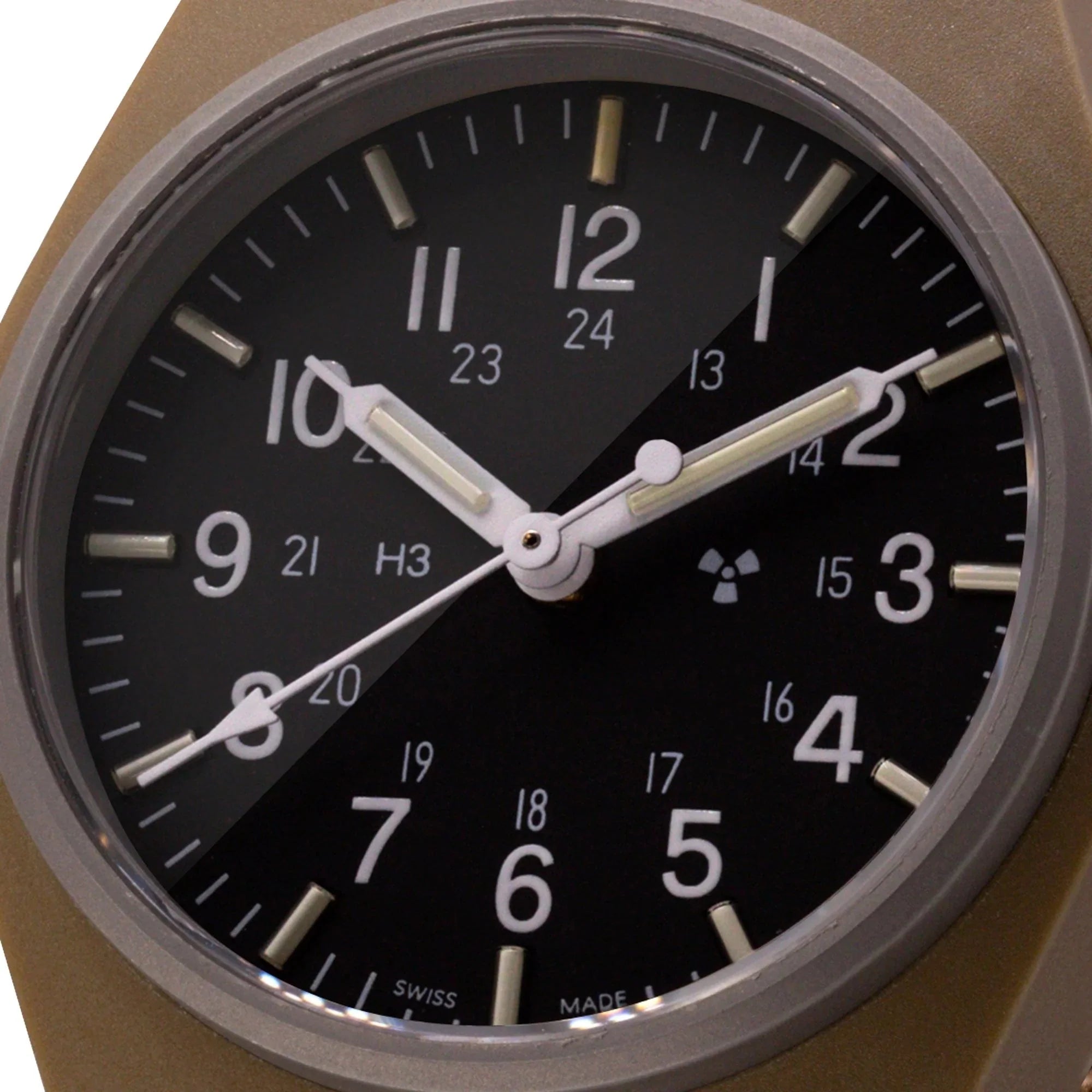 Marathon General Purpose Quartz (GPQ) - 34mm No Government Markings Desert Tan WW194004-DT-NGM