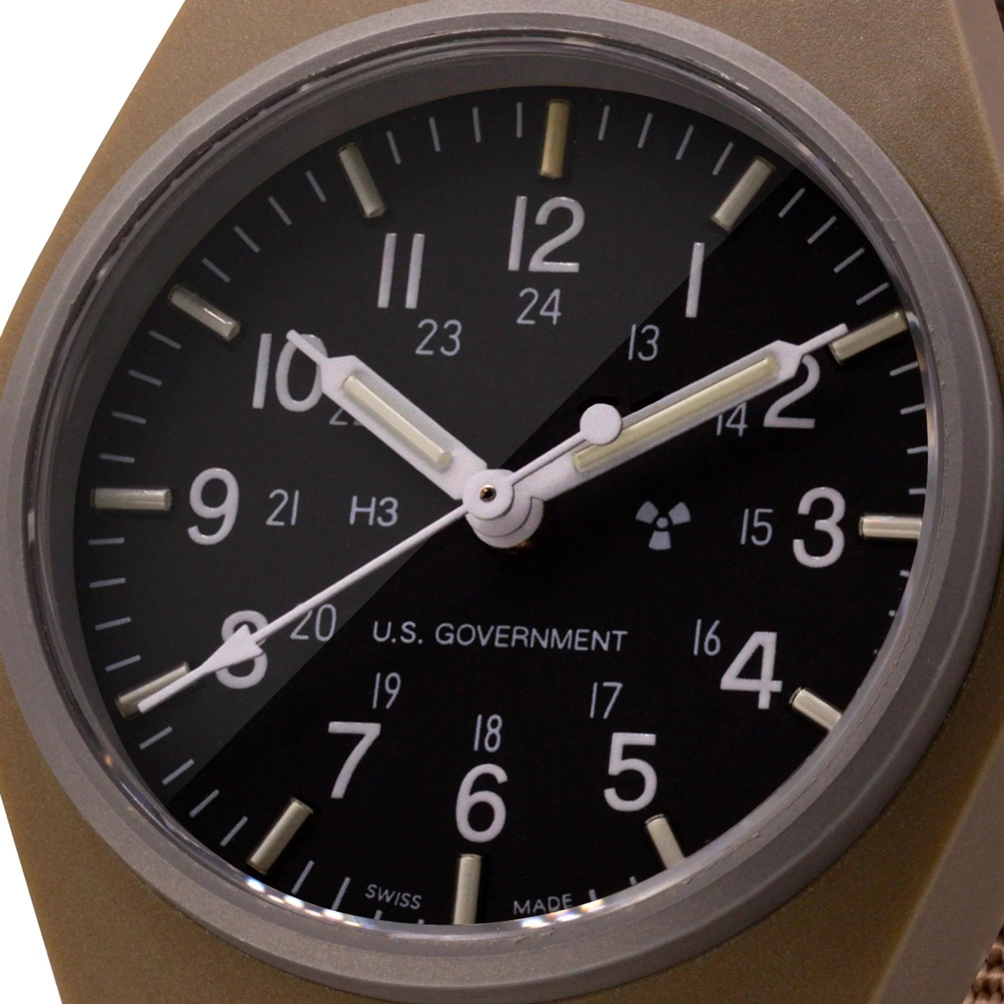 Marathon General Purpose Quartz (GPQ) - 34mm US Government Marked Desert Tan WW194004-DT