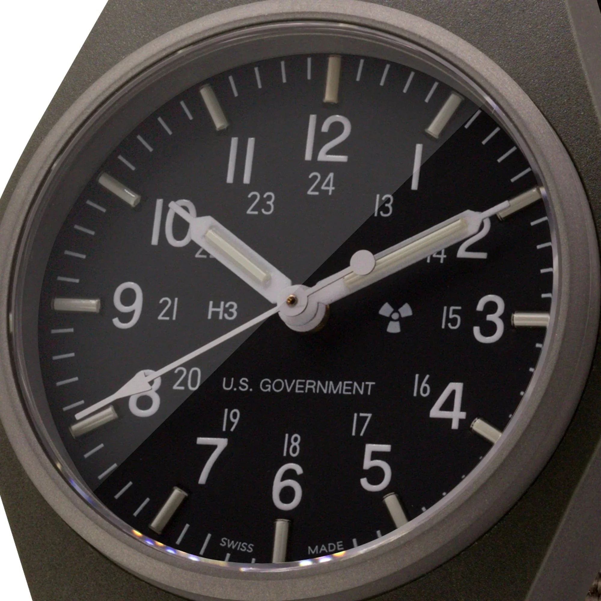Marathon General Purpose Quartz (GPQ) - 34mm US Government Marked Sage Green WW194004SG