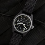Marathon General Purpose Quartz with Date (GPQ) - 34mm No Government Markings Black WW194015-BK-NGM