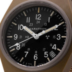 Marathon General Purpose Quartz with Date (GPQ) - 34mm No Government Markings Desert Tan WW194015-DT-NGM