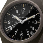 Marathon General Purpose Quartz with Date (GPQ) - 34mm No Government Markings Sage Green WW194015-SG-NGM
