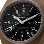 Marathon General Purpose Quartz with Date (GPQ) - 34mm US Government Marked Desert Tan WW194015DT