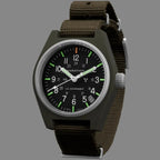 Marathon General Purpose Quartz with Date (GPQ) - 34mm US Government Marked Sage Green WW194015SG