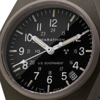 Marathon General Purpose Quartz with Date (GPQ) - 34mm US Government Marked Sage Green WW194015SG