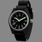 Marathon General Purpose Quartz with MaraGlo (GPQ) - 34mm No Government Markings Black WW194009-BK-NGM