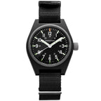 Marathon General Purpose Quartz with MaraGlo (GPQ) - 34mm No Government Markings Black WW194009-BK-NGM