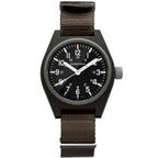 Marathon General Purpose Quartz with MaraGlo (GPQ) - 34mm No Government Markings Sage Green WW194009-SG-NGM