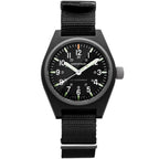 Marathon General Purpose Quartz with MaraGlo (GPQ) - 34mm US Government Marked Black WW194009BK