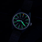 Marathon General Purpose Quartz with MaraGlo (GPQ) - 34mm US Government Marked Black WW194009BK