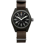 Marathon General Purpose Quartz with MaraGlo (GPQ) - 34mm US Government Marked Sage Green WW194009SG