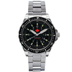 Marathon Jumbo Diver's Quartz (JSAR) - 46mm Maple Leaf dial Limited Edition Stainless Steel WW194018BRACE-MPL