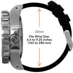 Marathon Jumbo Diver's Quartz (JSAR) - 46mm No Government Markings Stainless Steel WW194018