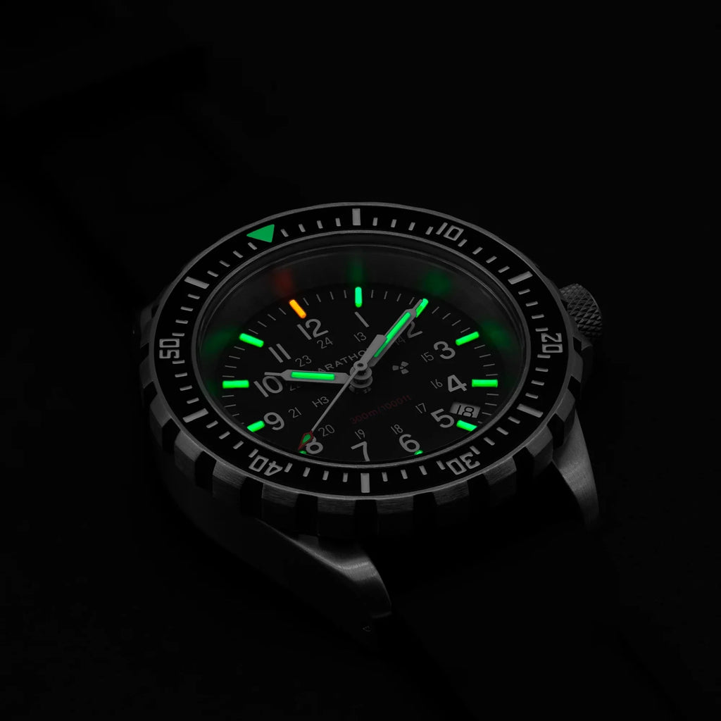 Marathon Large Diver's Quartz (TSAR) - 41mm No Government Markings Stainless Steel WW194007-NGM