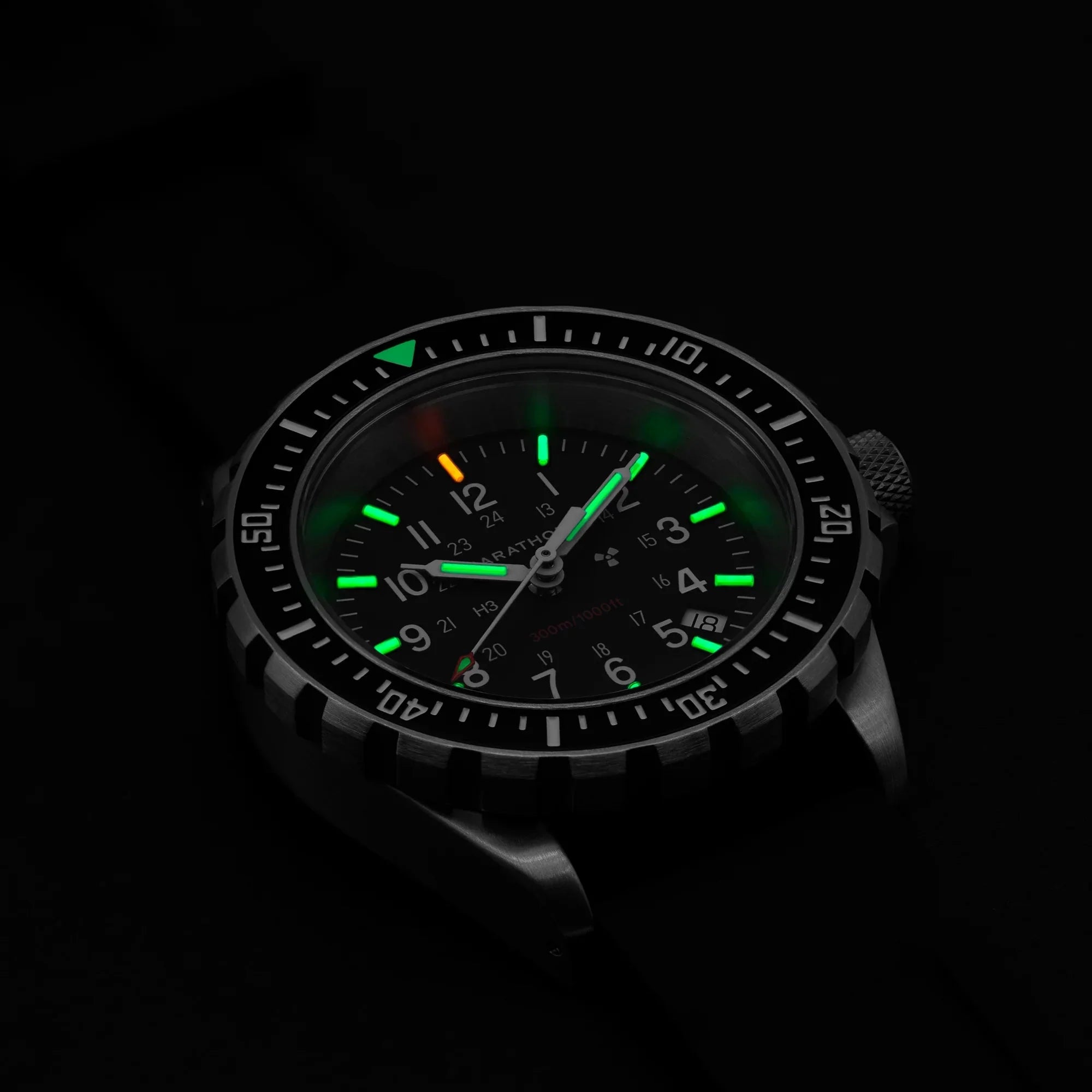 Marathon Large Diver's Quartz (TSAR) - 41mm No Government Markings Stainless Steel WW194007-NGM