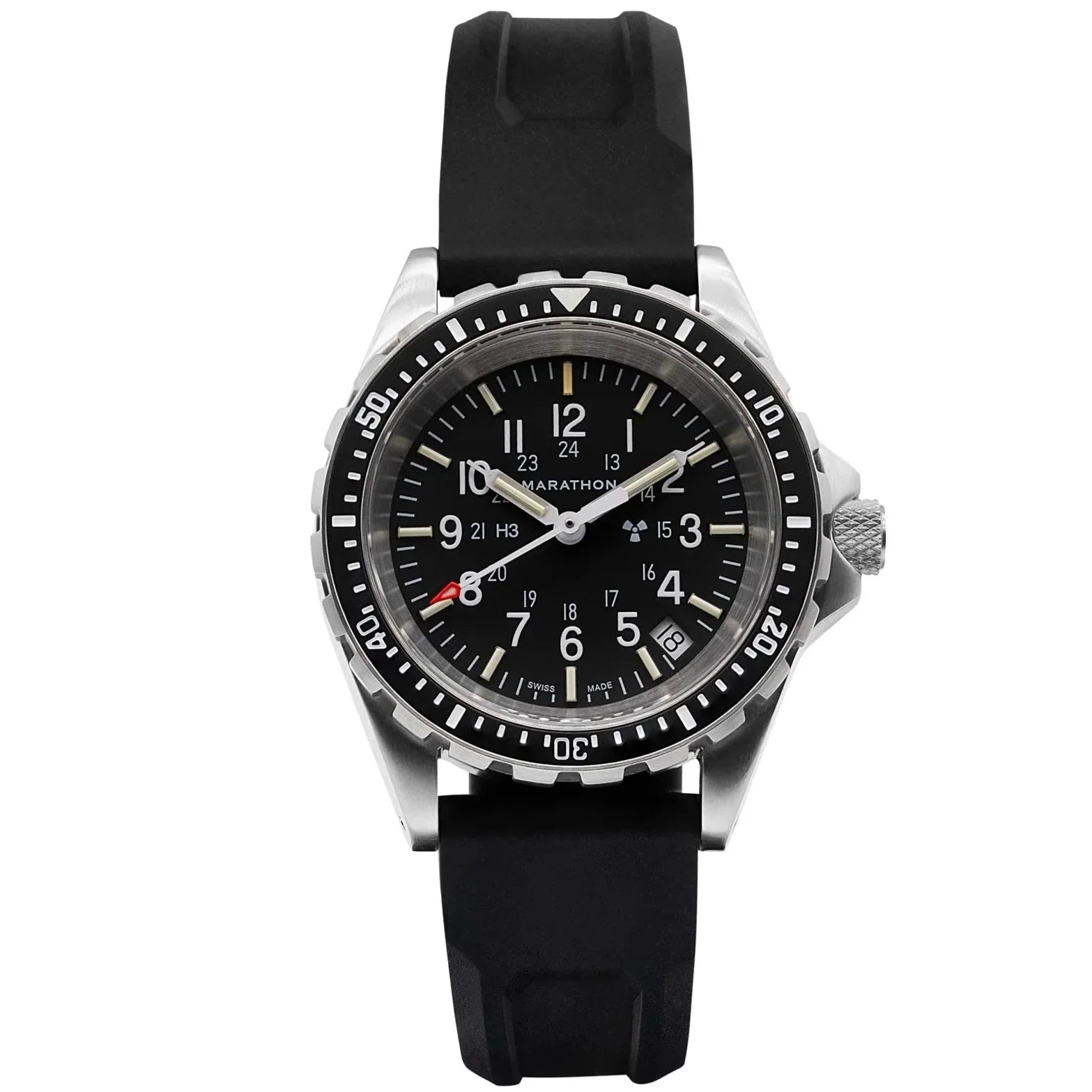 Marathon Medium Diver's Quartz (MSAR Quartz) - 36mm No Government Markings Stainless Steel WW194027