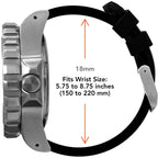 Marathon Medium Diver's Quartz (MSAR Quartz) - 36mm No Government Markings Stainless Steel WW194027