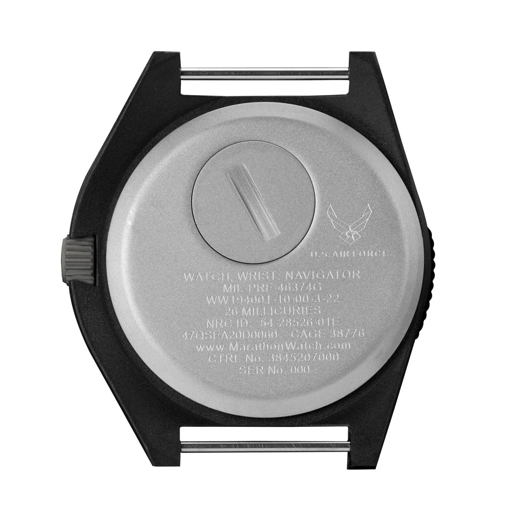 Marathon Official USAF™ Pilot's Navigator - 41mm US Air Force Marked Ballistic Nylon Black WW194001BK-USAF