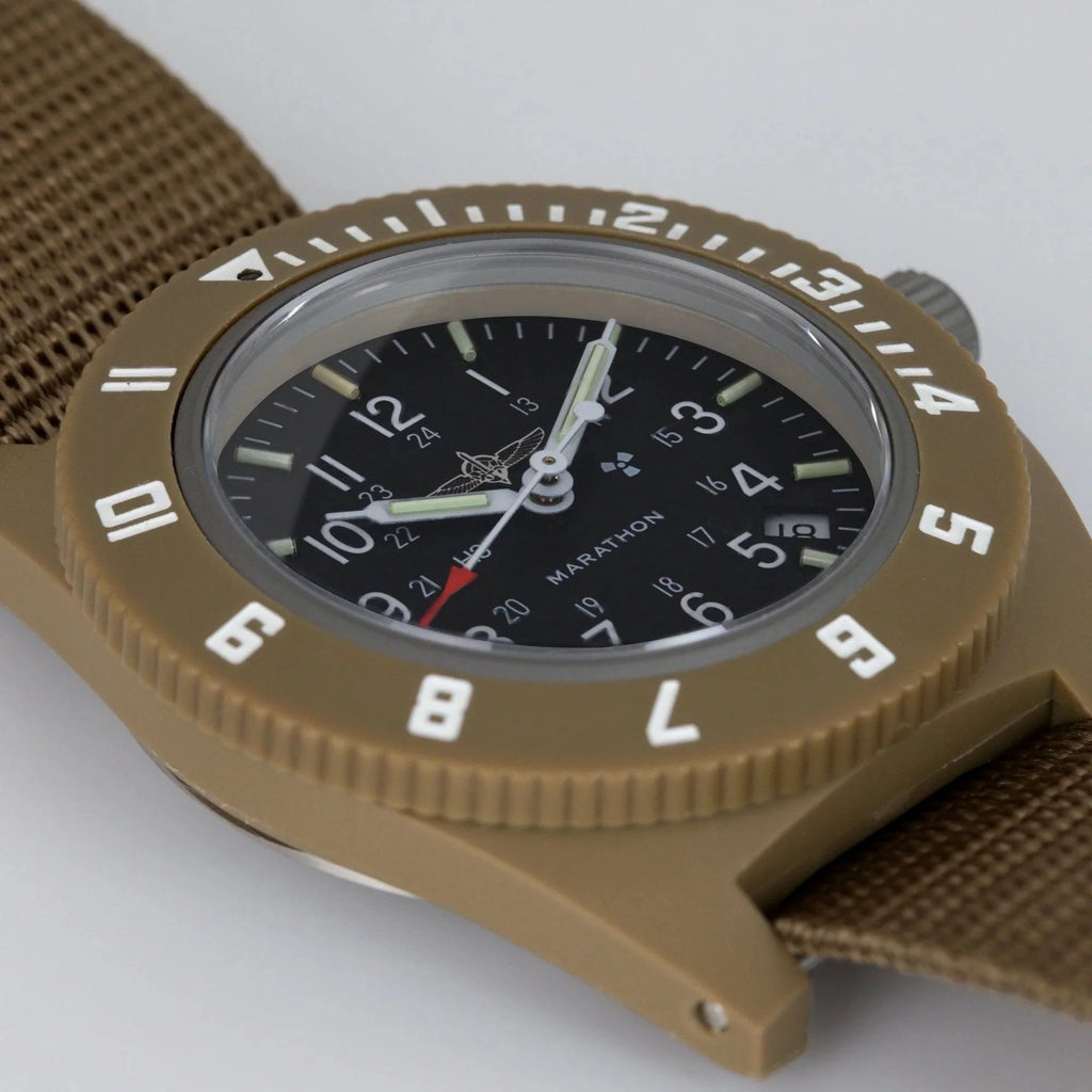 Marathon Pilot's Navigator with Date - 41mm IDF Duvdevan Desert Tan WW194013-S-DT-G